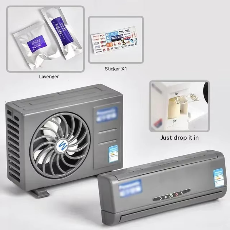 FreshDrive Solar Car Air Freshener – Mini Aromatherapy Machine with Lasting Fragrance & Stylish Decorative Design