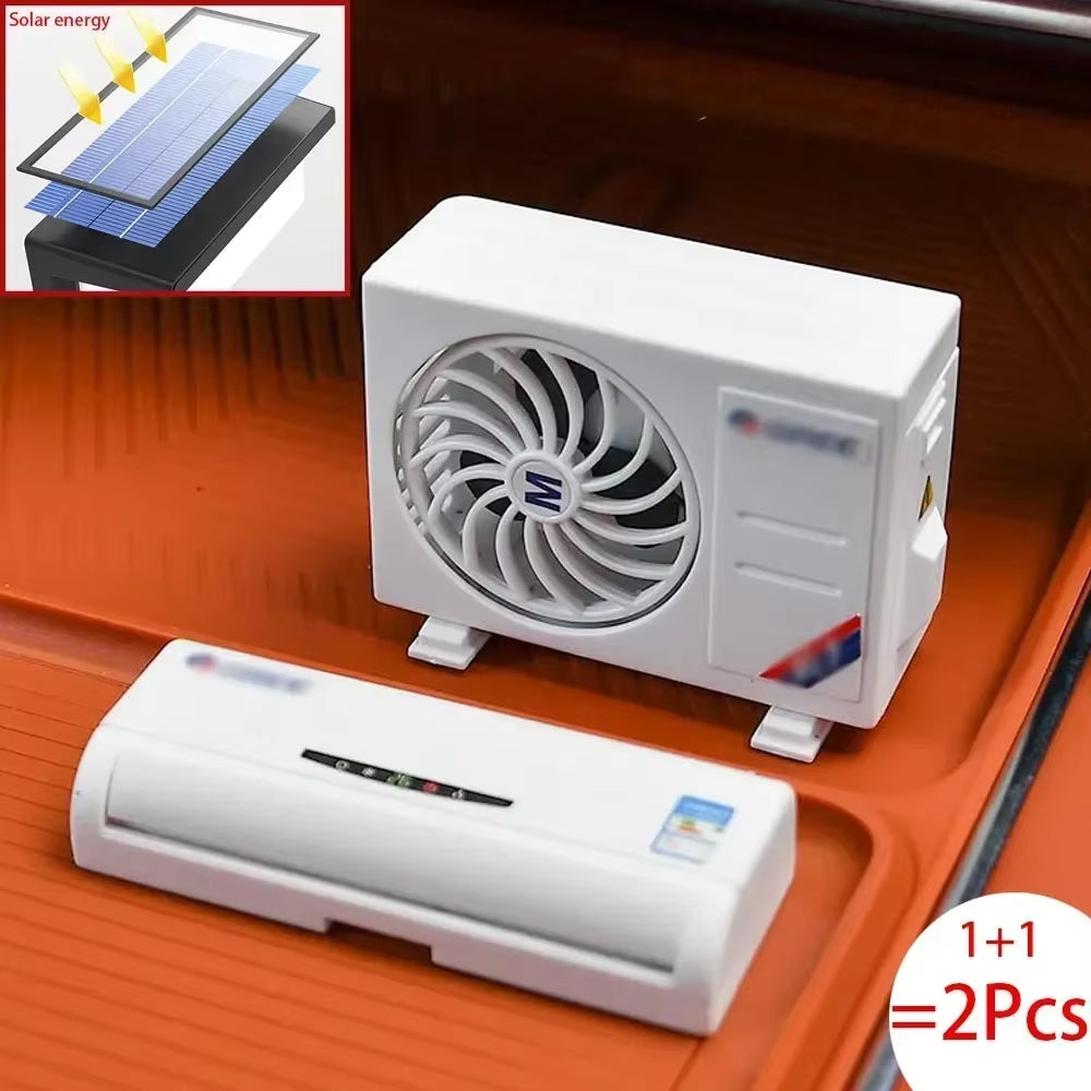 FreshDrive Solar Car Air Freshener – Mini Aromatherapy Machine with Lasting Fragrance & Stylish Decorative Design