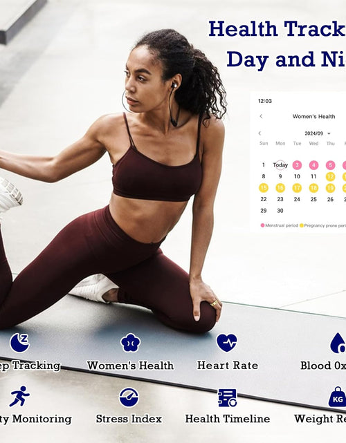 Load image into Gallery viewer, Smart Ring Health Tracker, Sleep Tracker Ring with Heart Rate, Waterproof Fitness Ring for Activity Monitoring/Steps/Distance/Calories,Air Gestures,Up to 7-Day Battery,For Ios Android (Light Gold,#12)
