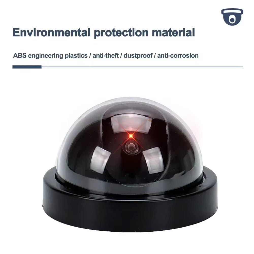 SecureView™ Dome Dummy Camera – Look Protected, Stay Deterrent, Spend Less
