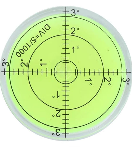 PrecisionPro 60MM PMMA Bubble Level – Accurate Surface Measurement Tool for Perfect Alignment